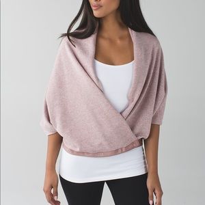 NWT Lululemon Vinyasa Wrap - Heathered Smoky Blush